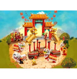 LEGO Creator Expert 80104 Lion Dance Building Set