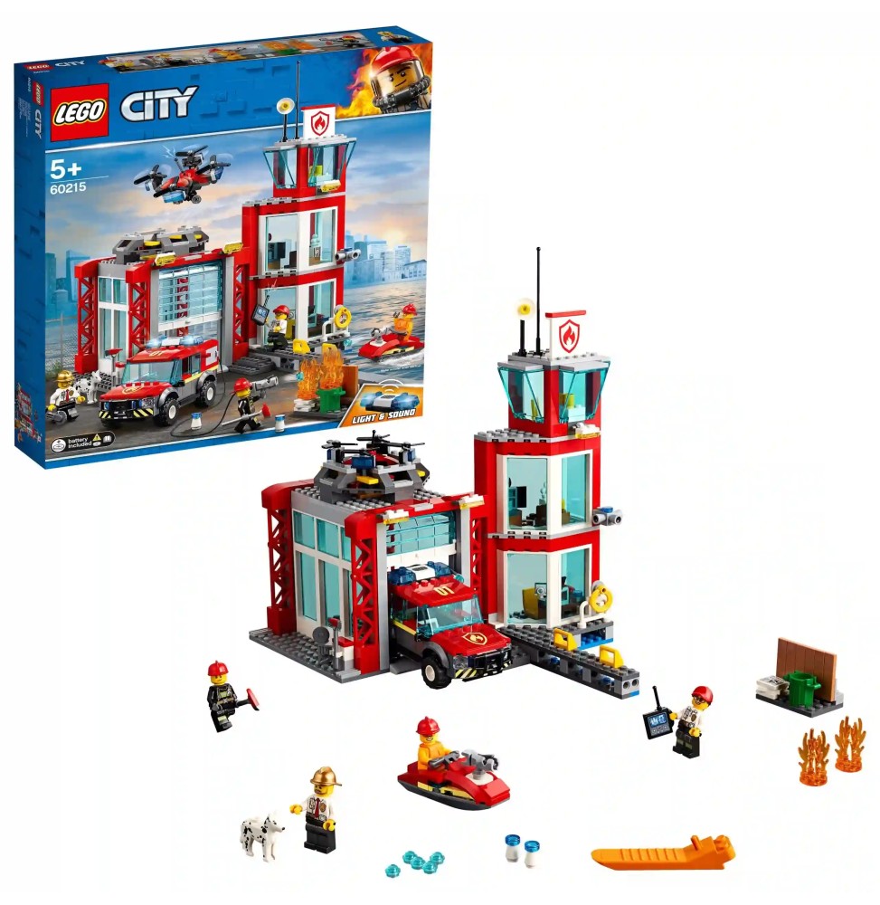 LEGO City stația de pompieri set 60215