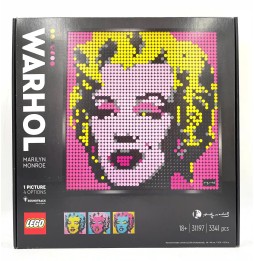 LEGO Art Andy Warhol's Marilyn Monroe 31197