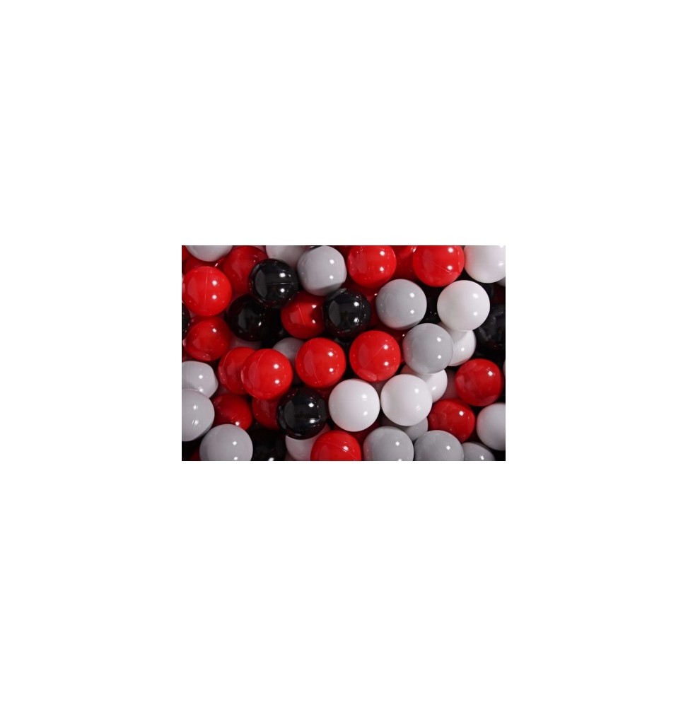 Set of 100 plastic balls 7cm for dry pools