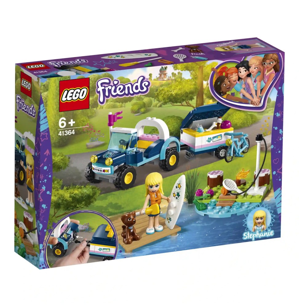 LEGO Friends 41364 Rover cu remorcă