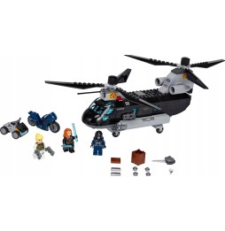 LEGO Marvel 76162 Căpcăunul Negru și Helicopterul