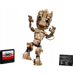 LEGO Marvel Eu sunt Groot set pentru copii