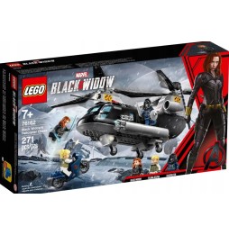 LEGO Marvel 76162 Căpcăunul Negru și Helicopterul