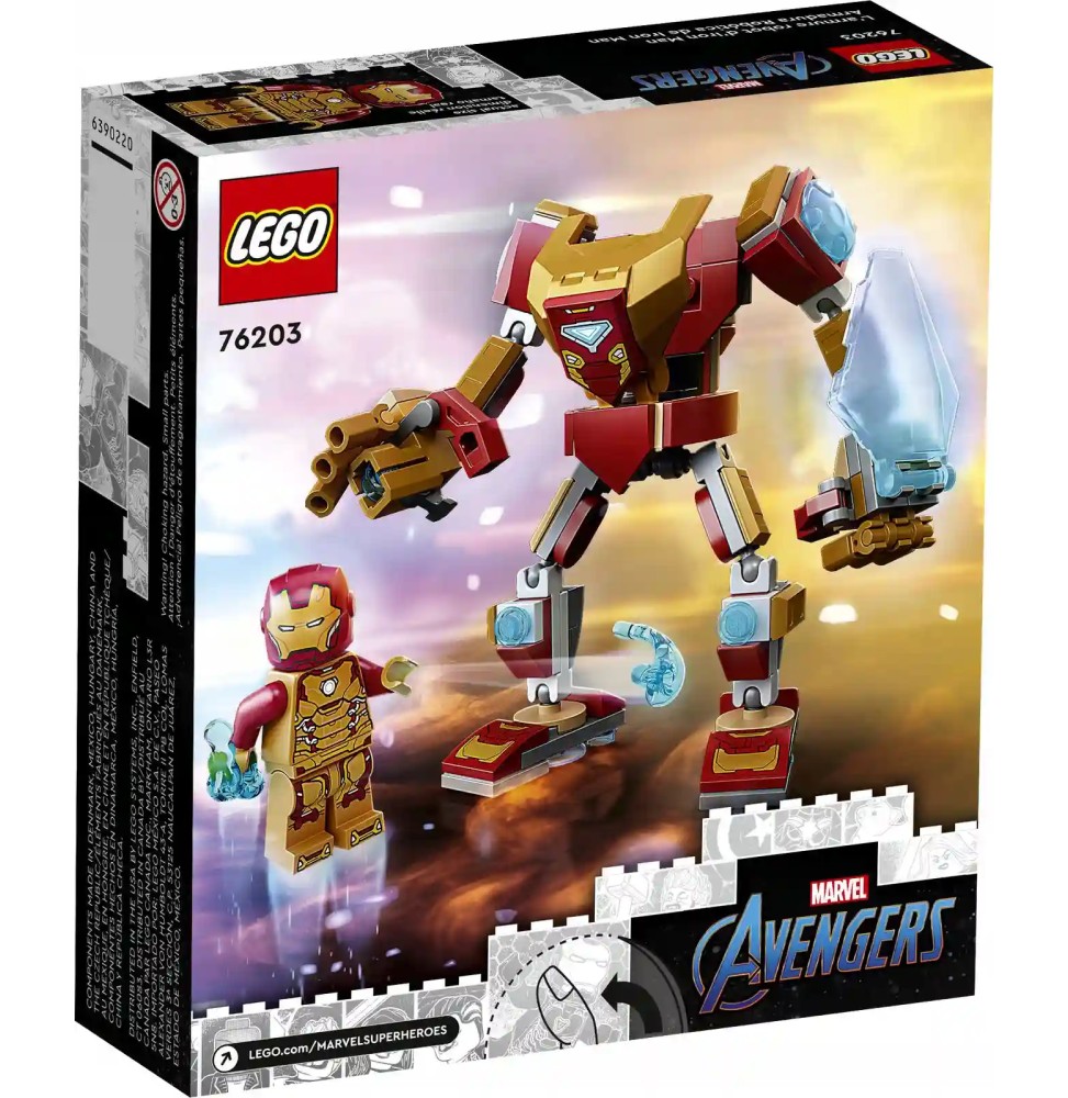 LEGO Marvel 76203 Figurină mech Iron Man