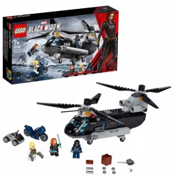 LEGO Marvel 76162 Black Widow Helicopter Chase