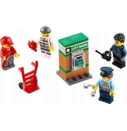 LEGO City 40372 Policja Minifigurki i Akcesoria