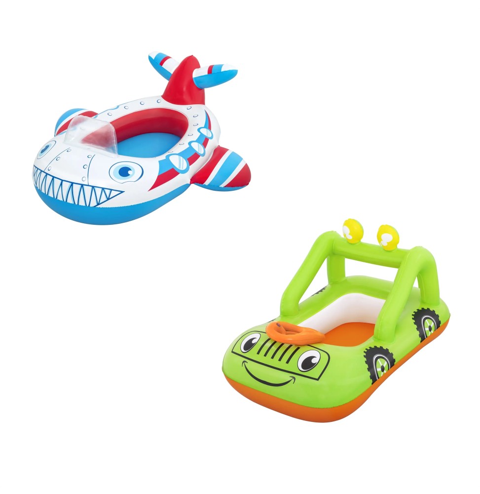 Inflatable Car-Shaped Raft for Kids BESTWAY 92x61cm