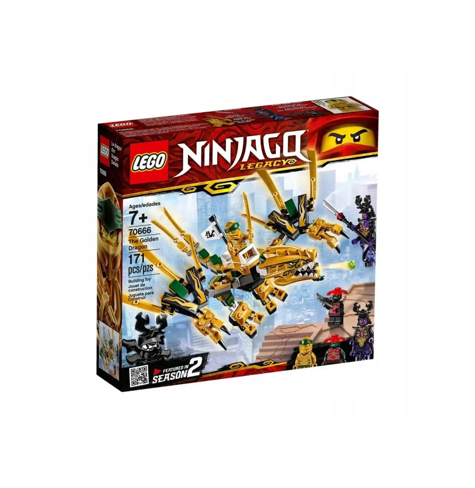 LEGO Ninjago 70666 Dragonul Aurit