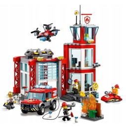 LEGO City remiza strażacka zestaw 60215