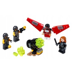 LEGO 40418 Super Heroes Falcon și Văduva Neagră