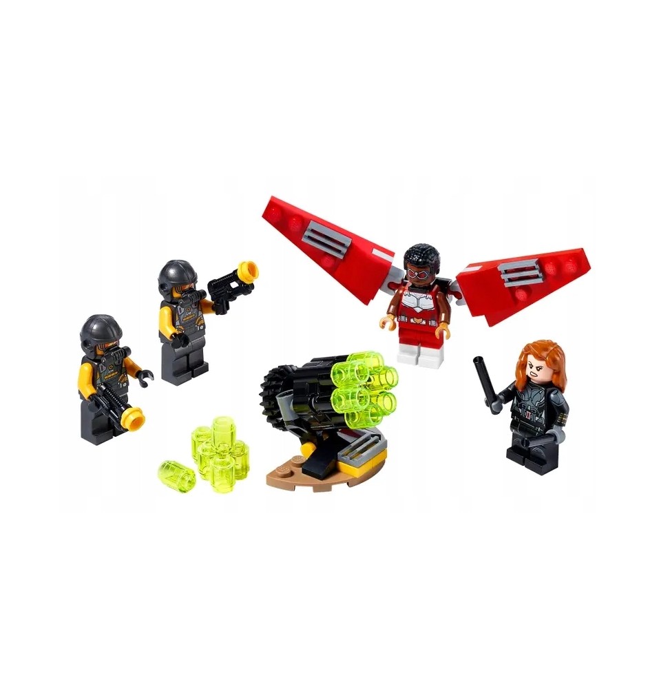 LEGO 40418 Super Heroes Falcon și Văduva Neagră