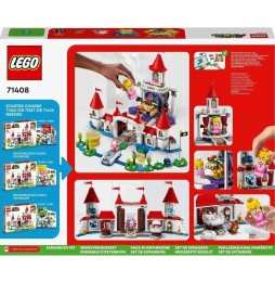 LEGO Super Mario Castelul Peach 71408 - Set de Cărămizi