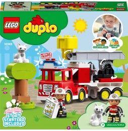 LEGO DUPLO Camion de pompieri 10969 pentru copii