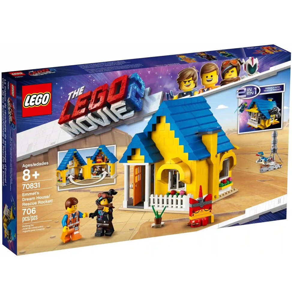 LEGO 70831 Emmet's House and Rescue Rocket