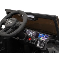 Mercedes AMG G63 for Kids - Black with Remote, MP3, LED