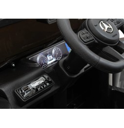 Mercedes AMG G63 dla dzieci - czarny z pilotem, MP3, LED