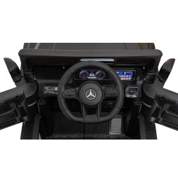 Mercedes AMG G63 dla dzieci - czarny z pilotem, MP3, LED