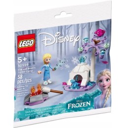 LEGO Disney 30559 Leśny biwak Elzy i Bruni