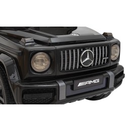 Mercedes AMG G63 dla dzieci - czarny z pilotem, MP3, LED