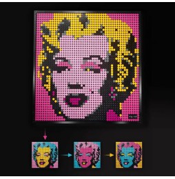 LEGO Art Andy Warhol's Marilyn Monroe 31197