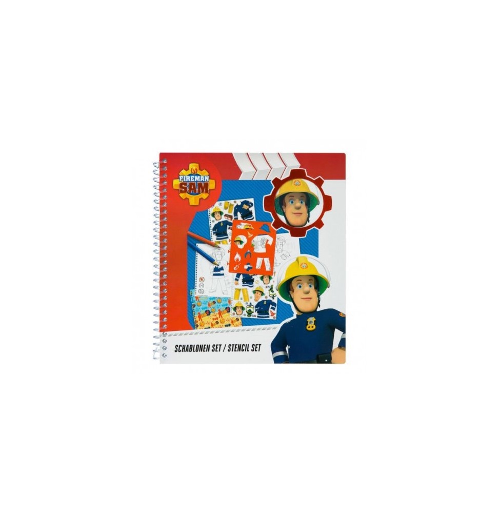 Fireman Sam Creative Set - Coloring and Templates