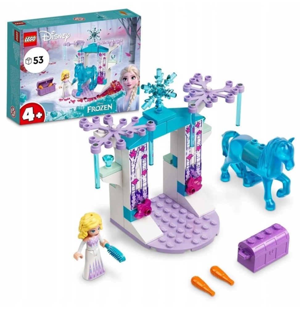 LEGO Disney Elsa și grajdul de gheață Nokka 43209