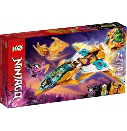 LEGO Ninjago 71770 - Avionul Zane cu dragon aurit