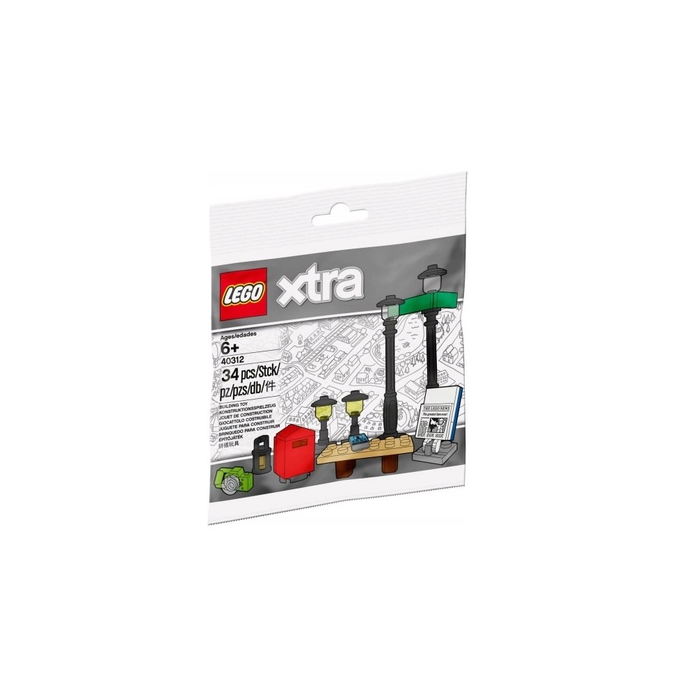 LEGO 40312 Street Lamps - New Building Blocks