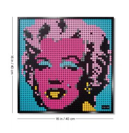 LEGO Art Andy Warhol's Marilyn Monroe 31197