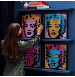 LEGO Art Andy Warhol's Marilyn Monroe 31197