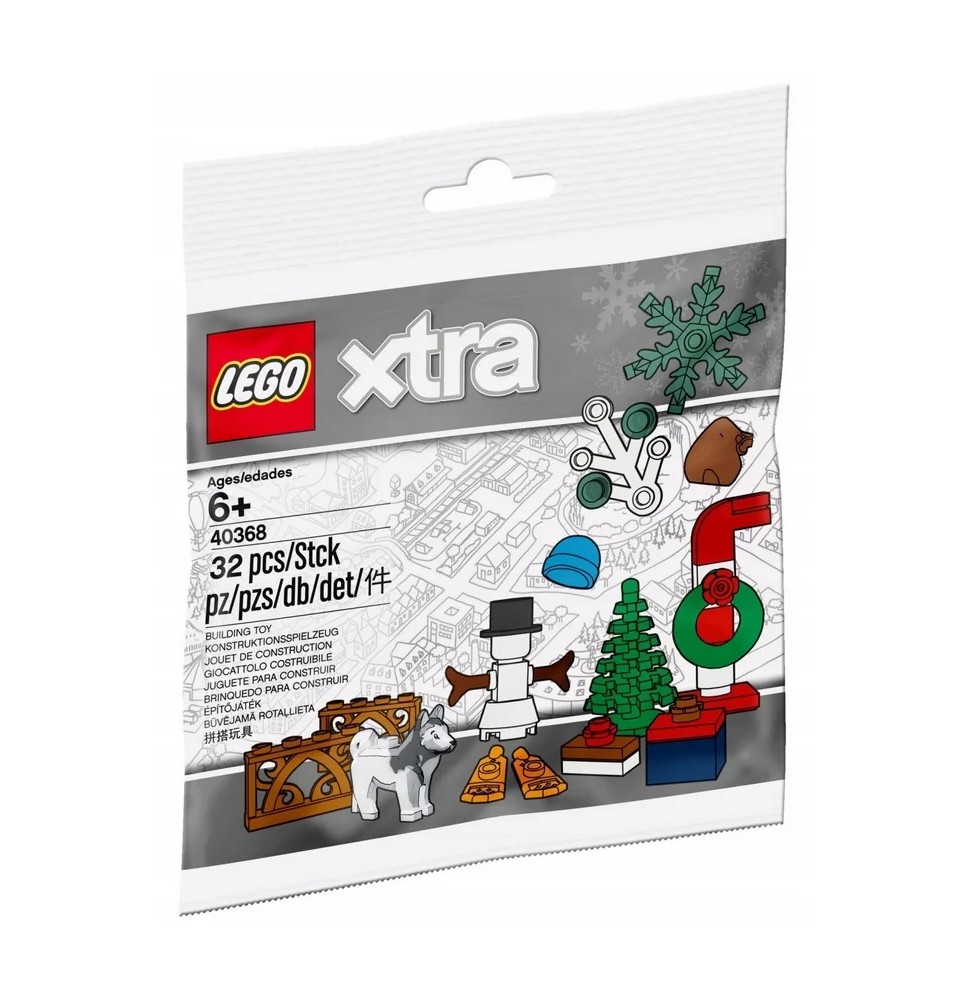 LEGO 40368 Xtra - Accesorii de Crăciun