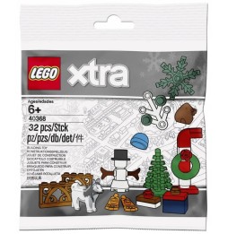 LEGO 40368 Xtra - Accesorii de Crăciun