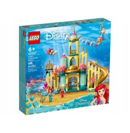 LEGO Disney 43207 - Podwodny pałac Arielki