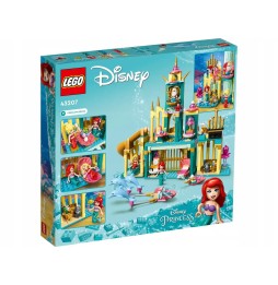 LEGO Disney 43207 - Podwodny pałac Arielki