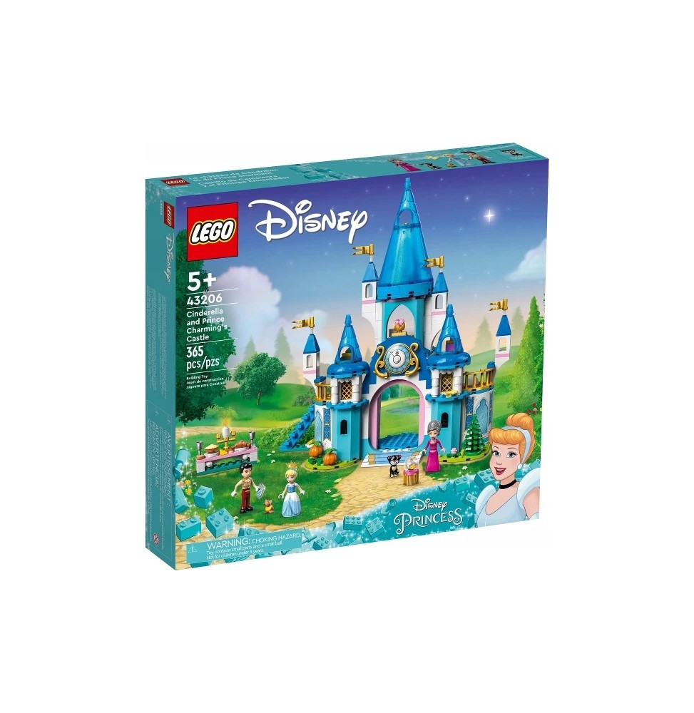 LEGO Disney castel Cenușăresei 43206