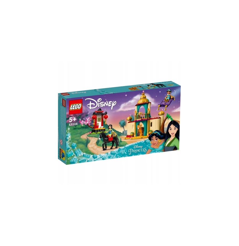 LEGO Disney Aventură cu Jasmine și Mulan