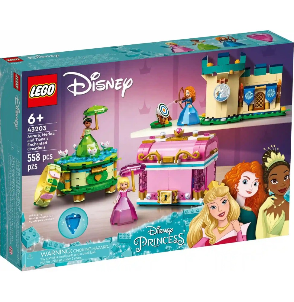 LEGO Disney 43203 Creații cu Aurora și Tiana