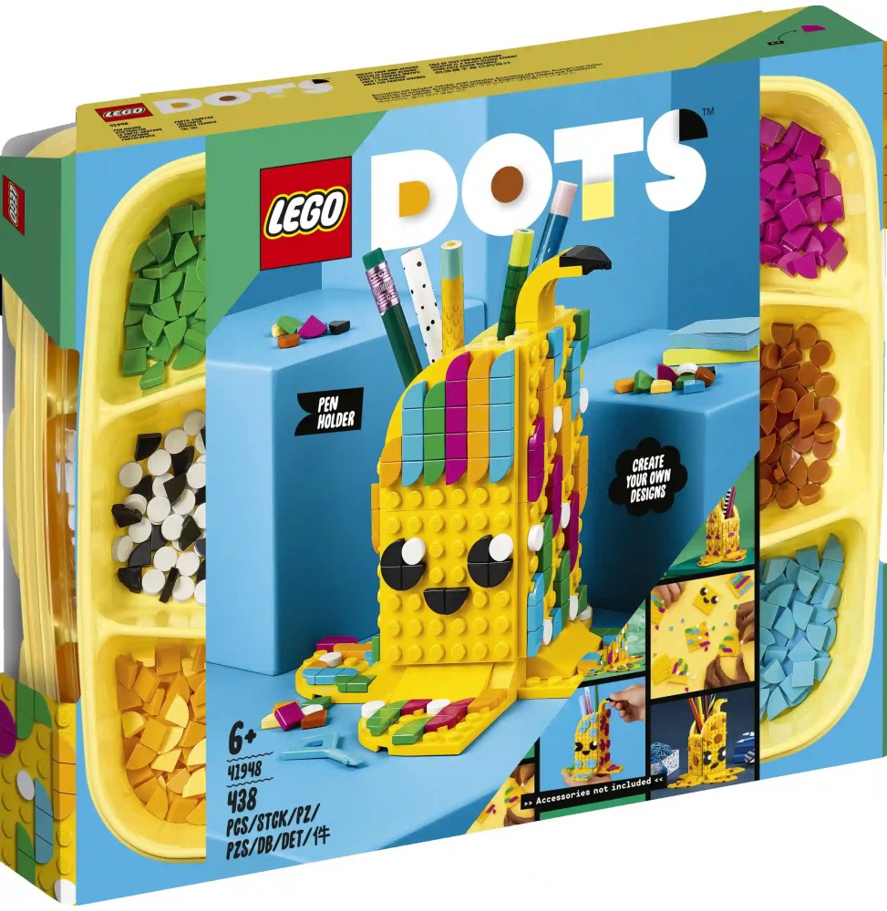 LEGO DOTS Banan drăguț suport pentru pixuri