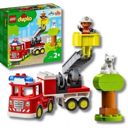 LEGO DUPLO Camion de pompieri 10969 pentru copii