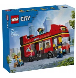 LEGO City - Czerwony piętrowy autokar 60407