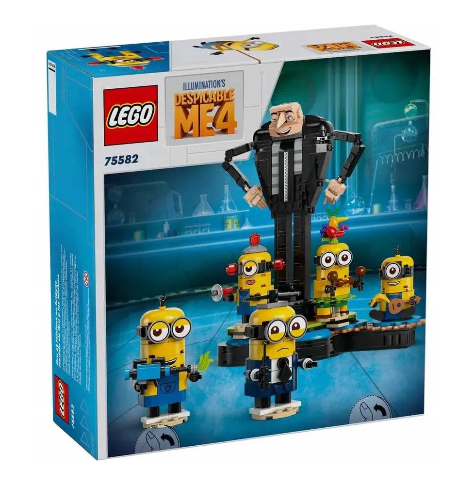 LEGO Minionki - Gru i minionki z klocków 75582