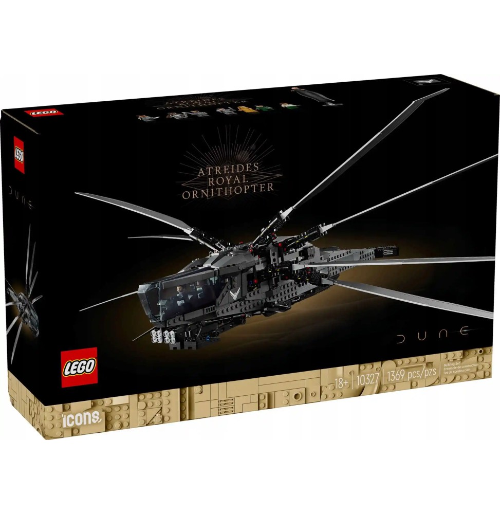 LEGO Icons Diuna Atreides Royal Ornithopter 10327