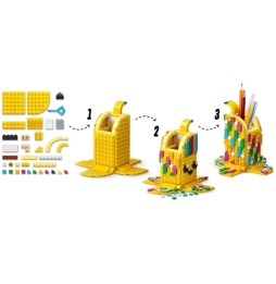 LEGO DOTS Banan drăguț suport pentru pixuri