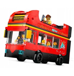 LEGO City - Czerwony piętrowy autokar 60407