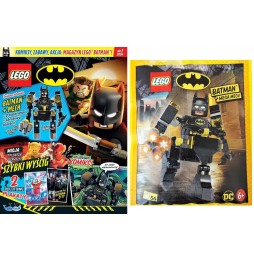 Figurina LEGO Batman Mega Mech cu revista 2024