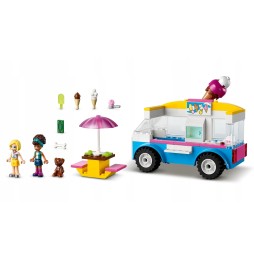 LEGO Friends furgonetă cu înghețată 41715