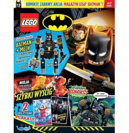 Figurina LEGO Batman Mega Mech cu revista 2024