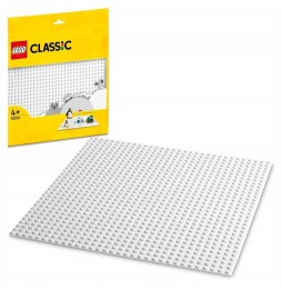 Classic Blocks White Construction Plate 4+