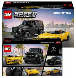 LEGO 76924 Speed Champions Mercedes-AMG G 63 and SL 63